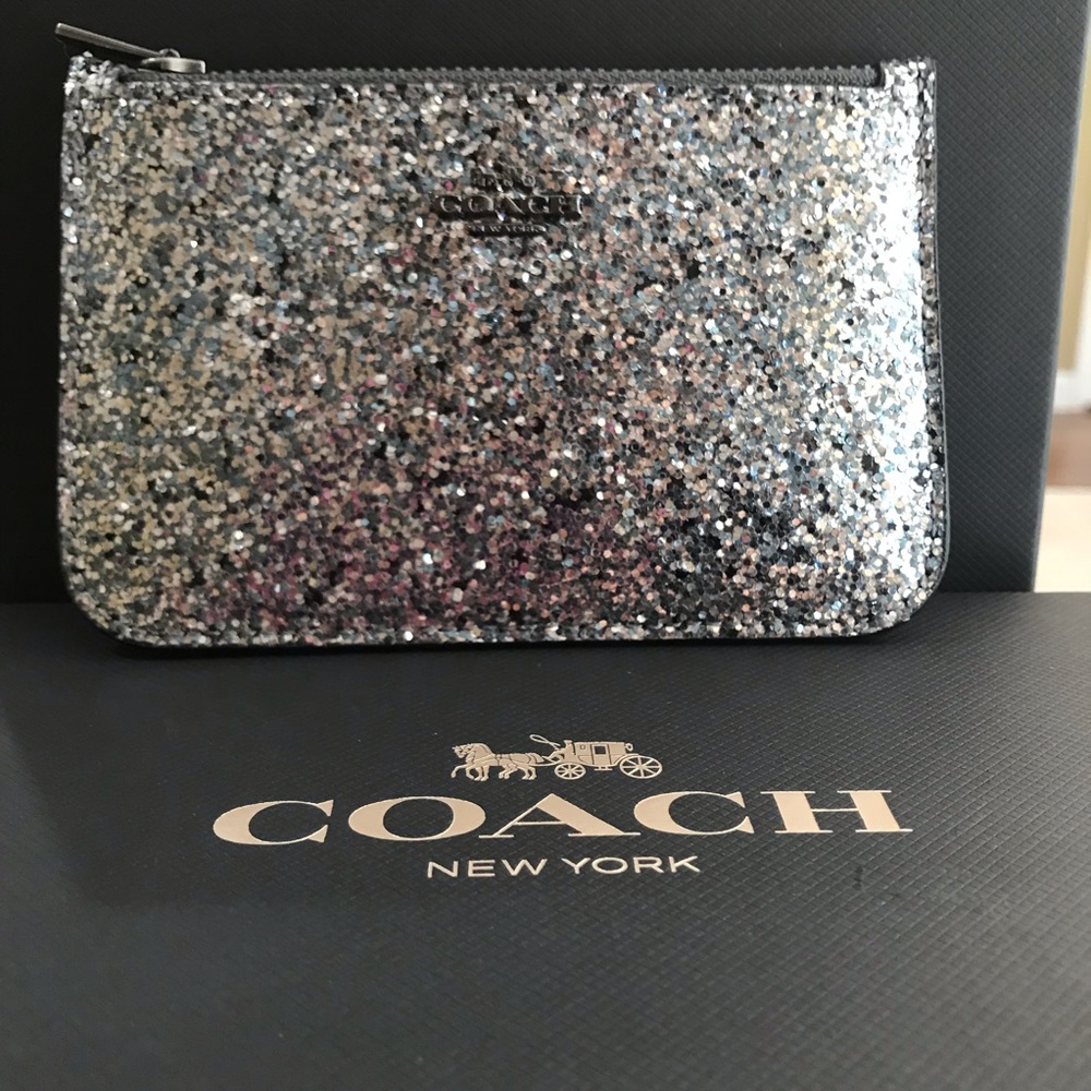 Sale ❗️Coach glitter zip card case - Picture 5 of 8